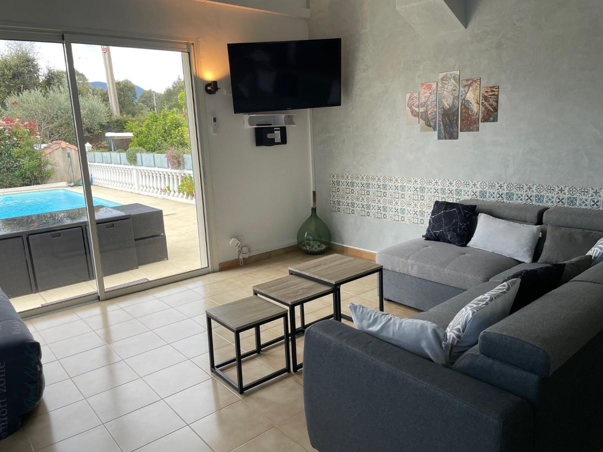 Villa Tous Conforts Avec Piscine Privee Et Acces Plage Cervione Dış mekan fotoğraf